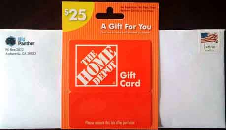 QuiBids Gift Cards